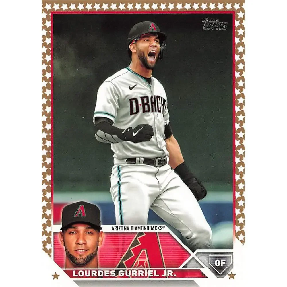 2023 Topps Gold Star Gold Star Lourdes Gurriel Jr. #579 Arizona Diamondbacks
